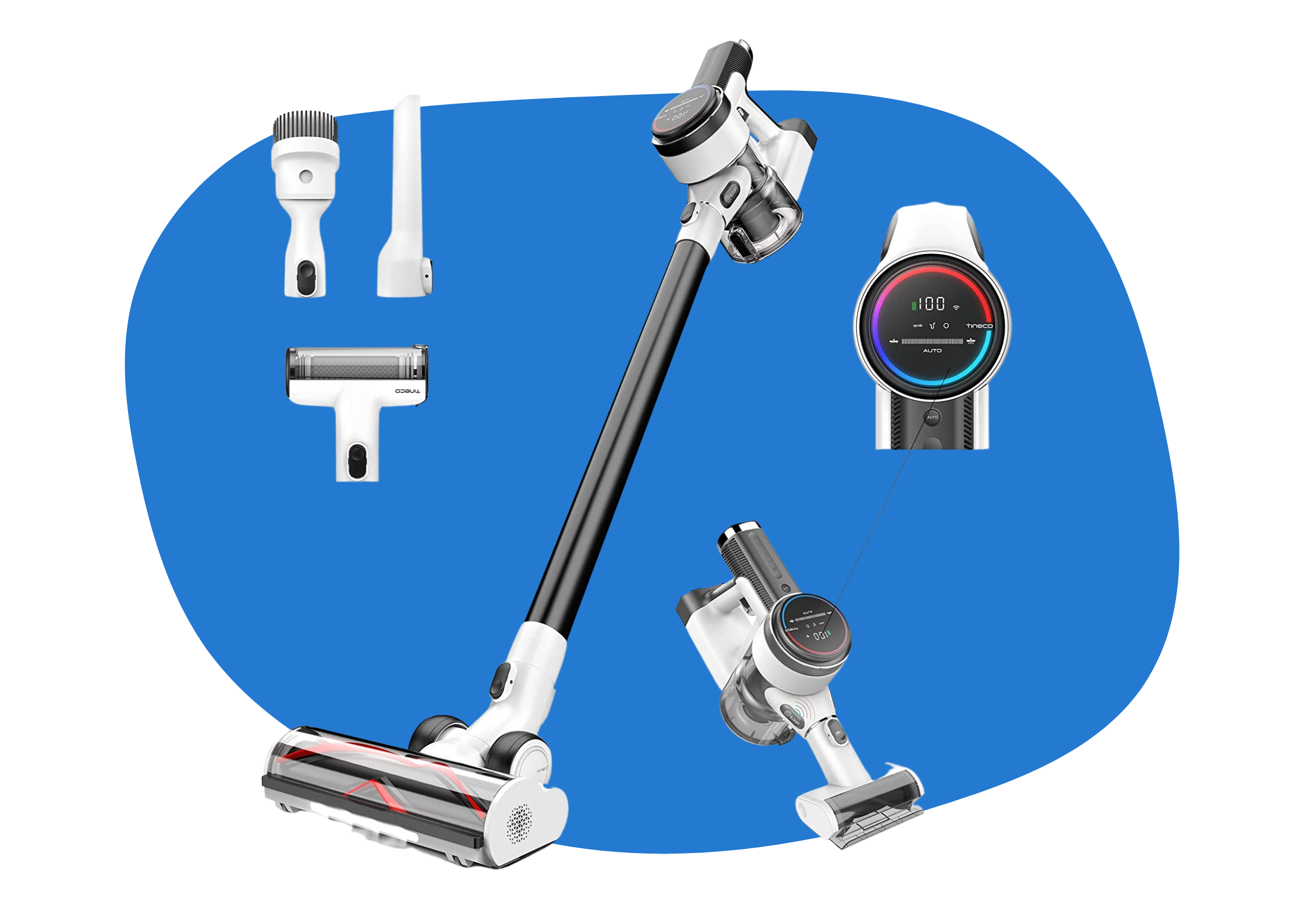 tineco puissance aspirateur